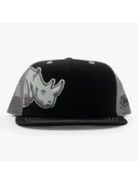 AKSELS Rhino Flatbill Snapback Hat